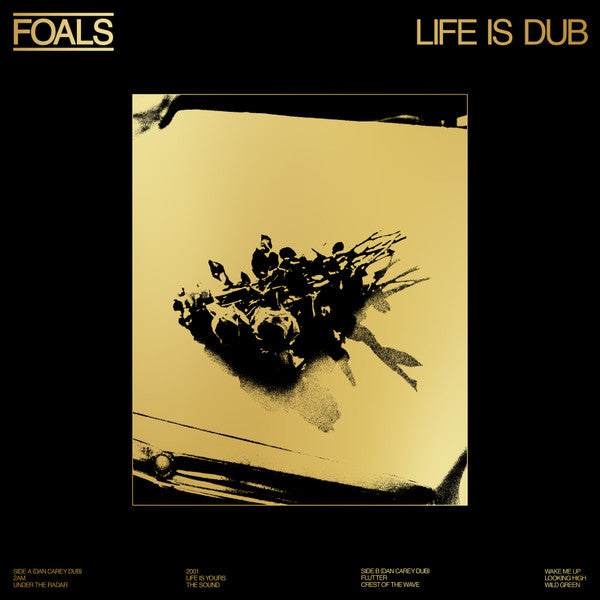 Foals : Life Is Dub (LP, Album, Gol)