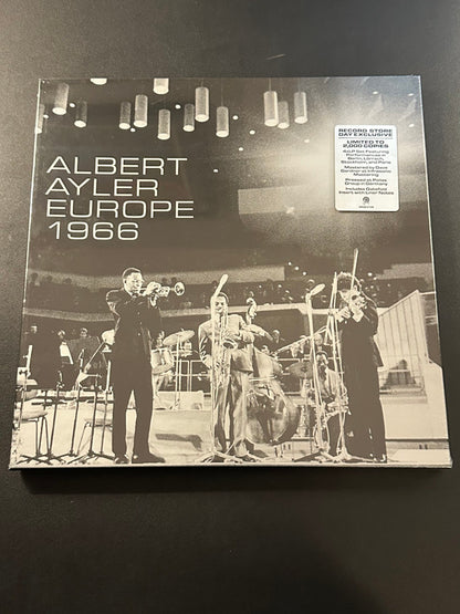 Albert Ayler : Europe 1966 (4xLP, Comp, RE + Box, RSD, Ltd)