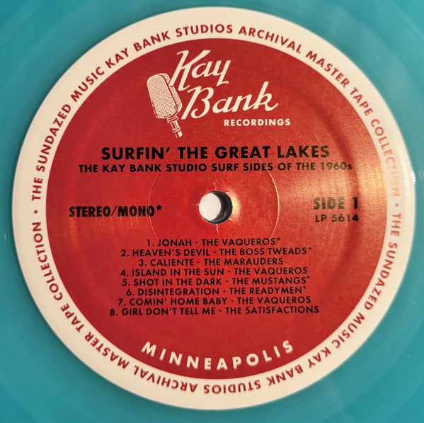 Various : Surfin' The Great Lakes: Kay Bank Studio Surf Sides Of The 1960s (LP, RSD, Comp, Mono, Blu)