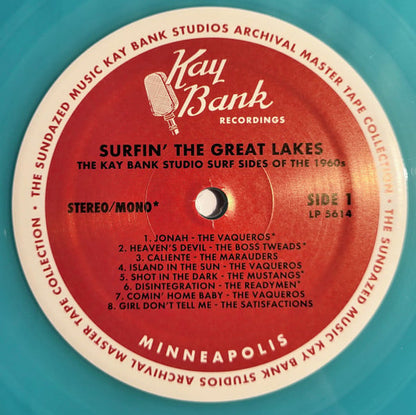 Various : Surfin' The Great Lakes: Kay Bank Studio Surf Sides Of The 1960s (LP, RSD, Comp, Mono, Blu)