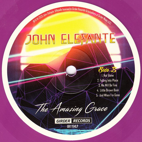 John Elefante : The Amazing Grace (LP, Album, RSD, Ltd, Pur)