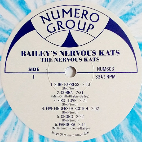 Bailey's Nervous Kats : The Nervous Kats (LP,Compilation,Reissue)