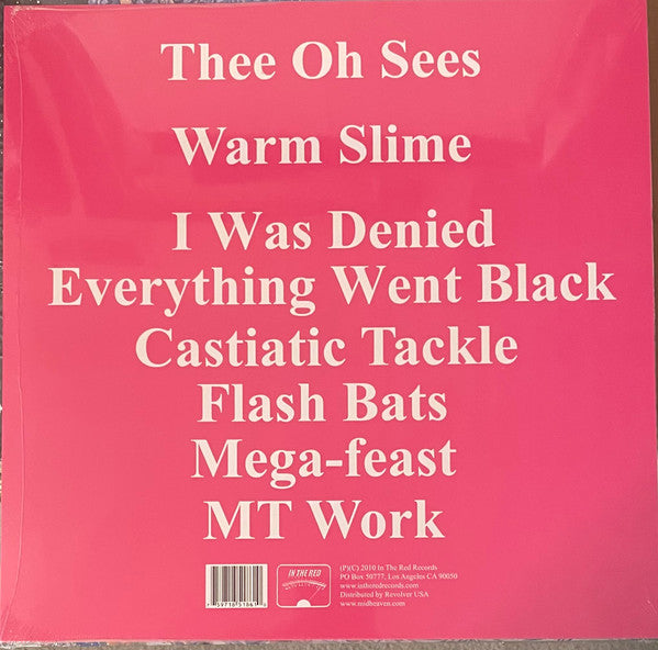 Thee Oh Sees : Warm Slime (LP, Album, RP, Gre)