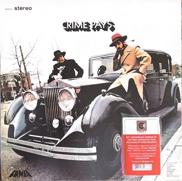 Willie Colón Canta Hector Lavoe : Crime Pays (LP,Compilation,Reissue,Stereo)