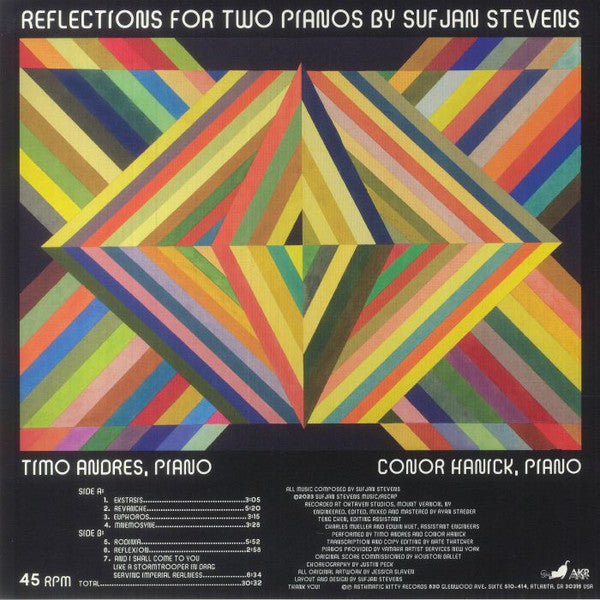 Sufjan Stevens : Reflections (LP, S/Edition, Tur)