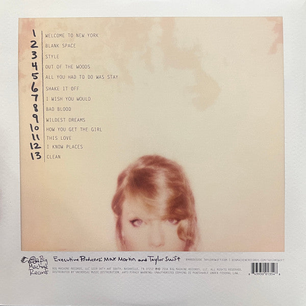 Taylor Swift : 1989 (LP,Album,Repress)