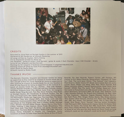 Captain, We're Sinking : The Future is Cancelled (LP, Dlx, RE, Red)