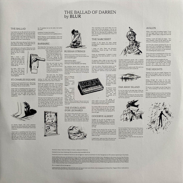 Blur : The Ballad Of Darren (LP,Album,Limited Edition)