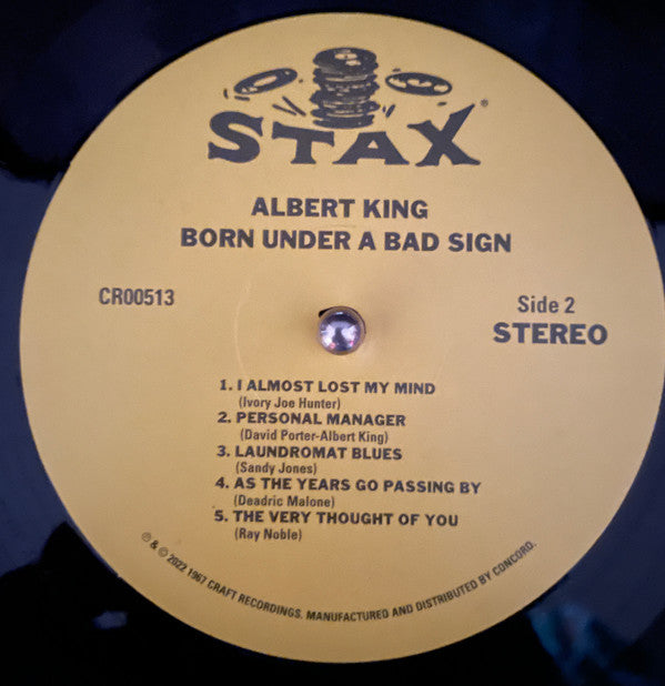 Albert King : Born Under A Bad Sign (LP, Album, RE, 180)