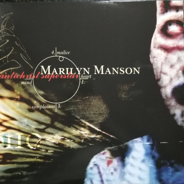 Marilyn Manson : Antichrist Superstar (2xLP, Album, Unofficial, Red)