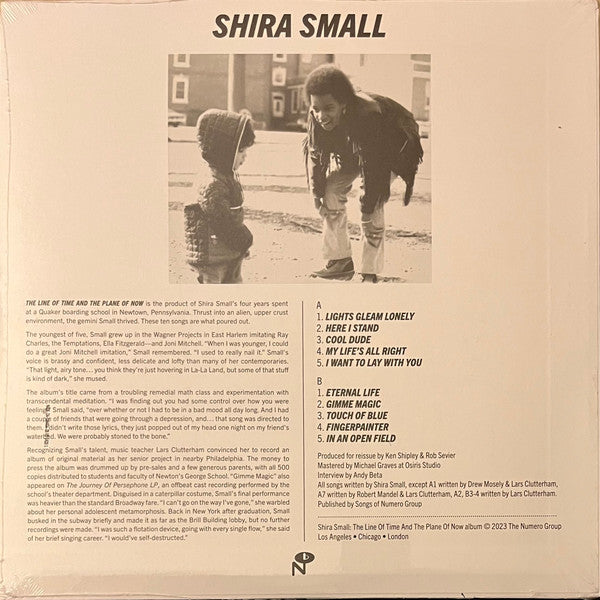 Shira Small : The Line Of Time And The Plane Of Now (LP, Album, RE, Sil)