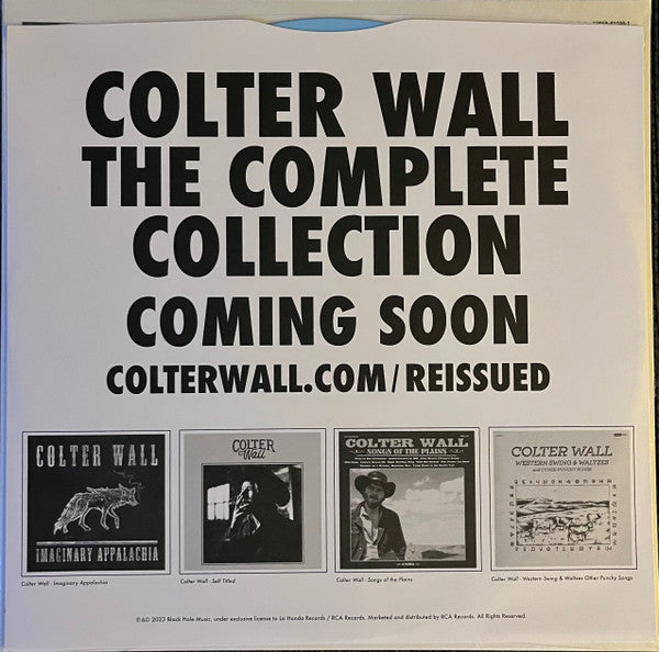 Colter Wall : Little Songs (LP,Limited Edition,Stereo)