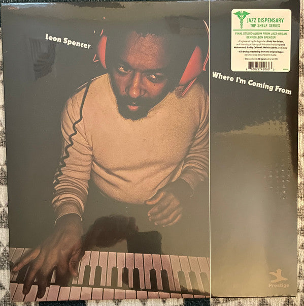 Leon Spencer* : Where I'm Coming From (LP, Album, RE, RP, 180)