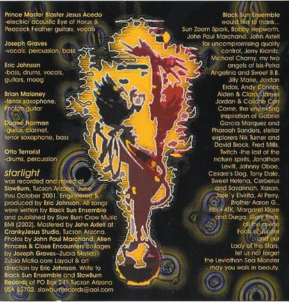 Black Sun Ensemble : Starlight (CD, Album)