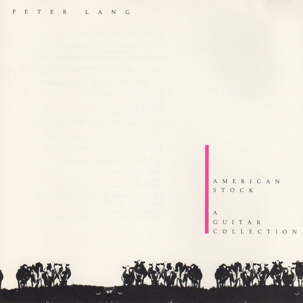 Peter Lang : American Stock (A Guitar Collection) (LP)