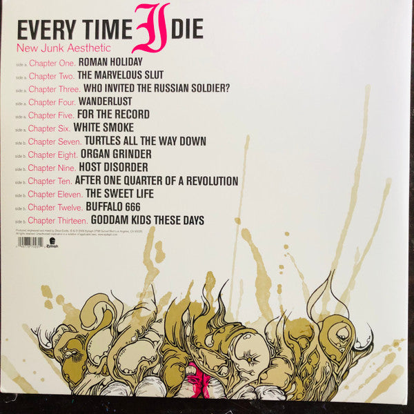 Every Time I Die : New Junk Aesthetic (LP, Album, Gat)