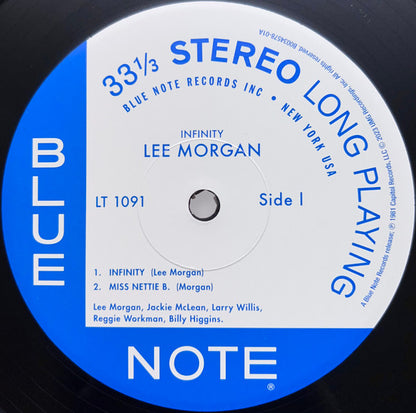 Lee Morgan : Infinity (LP, Album, RE, 180)