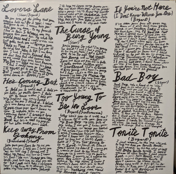 Hunx And His Punx : Too Young To Be In Love (LP)