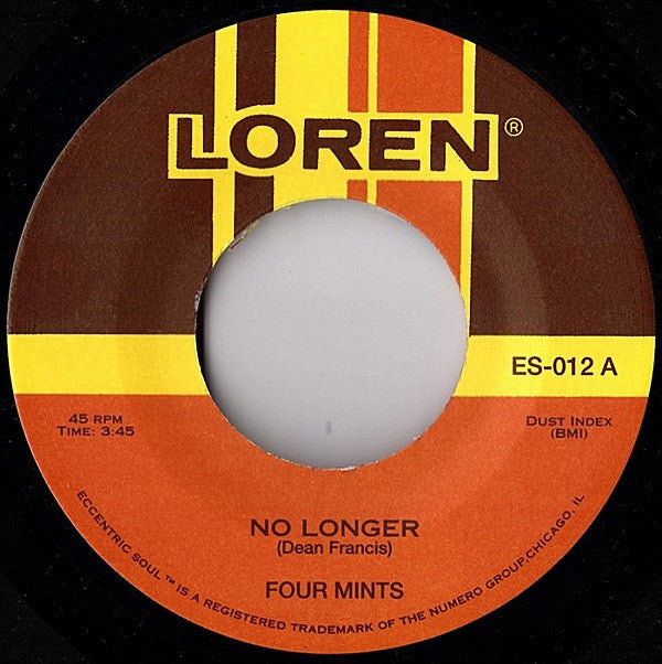 The Four Mints : No Longer (7")