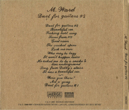 M. Ward : Duet For Guitars #2 (CD, Album, RE)