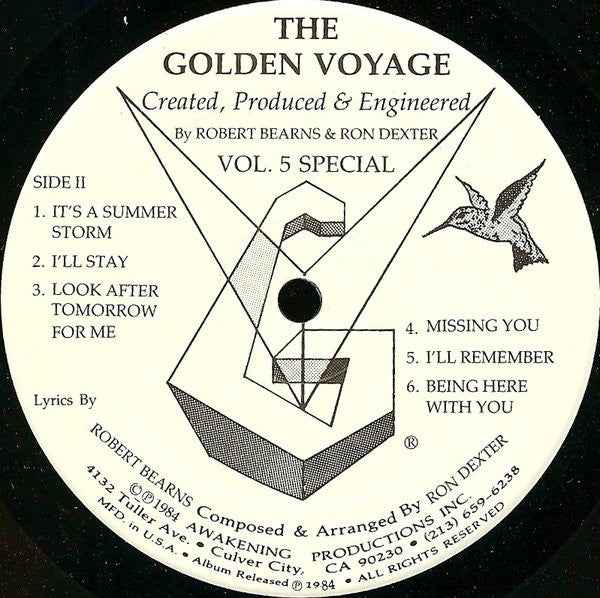 Bearns & Dexter : The Golden Voyage Vol. 5 Special "The Heralding" (LP)