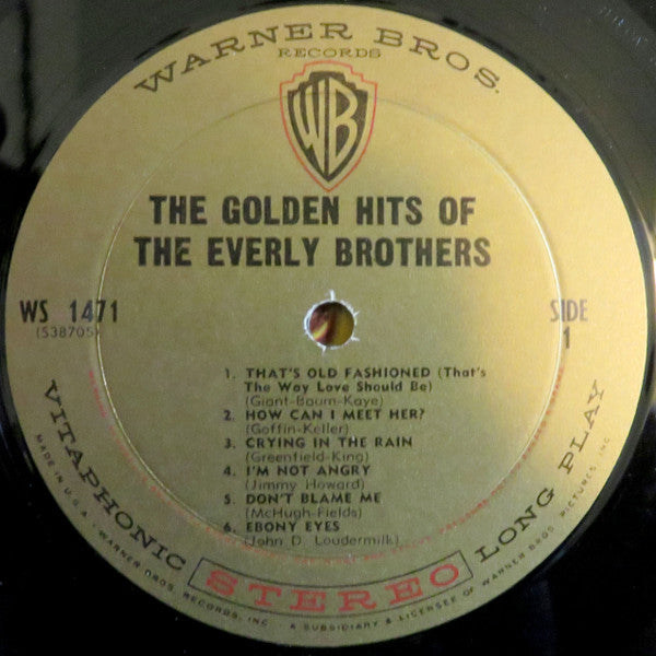 The Everly Brothers* : The Golden Hits Of (LP, Comp, Vit)
