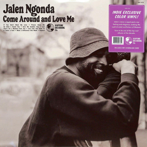 Jalen N'Gonda : Come Around And Love Me (LP,Album,Limited Edition,Mono)