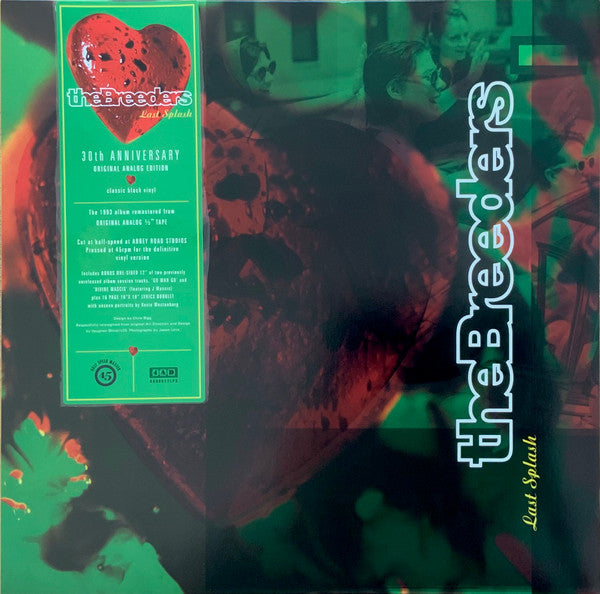 Breeders, The : Last Splash (30th Anniversary Original Analog Edition) (12",45 RPM,Album,Reissue,Remastered)