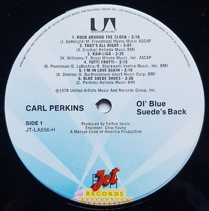 Carl Perkins : Ol' Blue Suede's Back (LP, Album, Ter)
