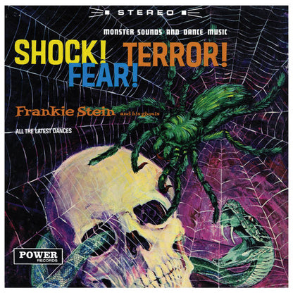Frankie Stein And His Ghouls : Shock! Terror! Fear! (LP, Album, Ltd, RE, Gre)