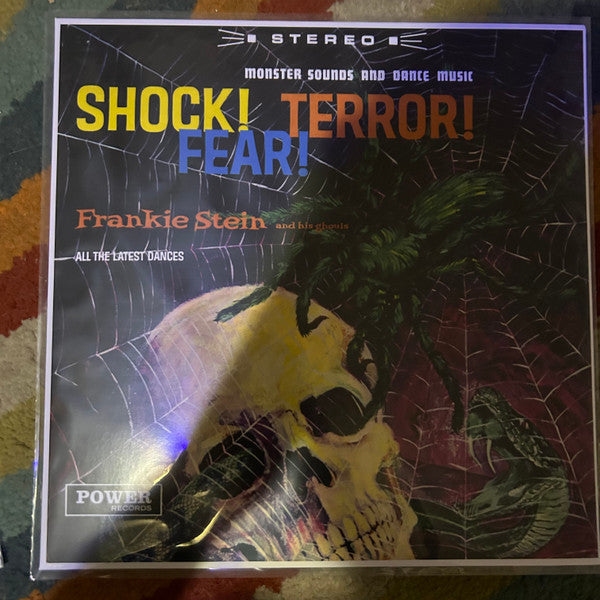 Frankie Stein And His Ghouls : Shock! Terror! Fear! (LP, Album, Ltd, RE, Gre)