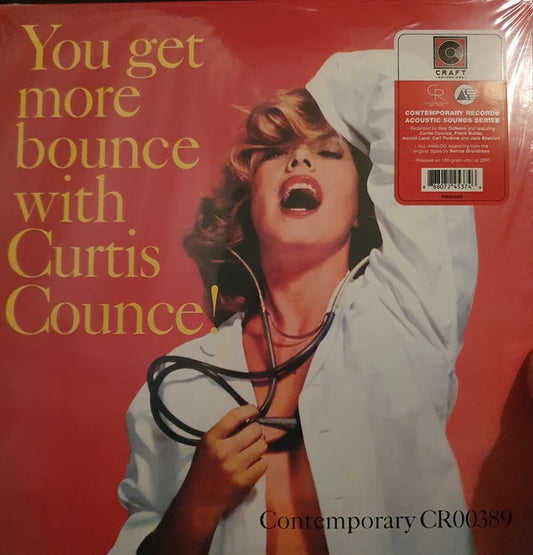 Curtis Counce Group, The : You Get More Bounce With Curtis Counce! (LP,Album,Reissue,Stereo)