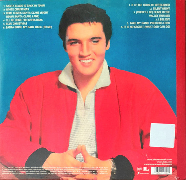 Elvis Presley : Elvis' Christmas Album (LP, Album, RE)