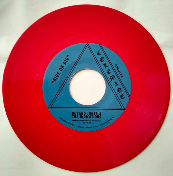 Durand Jones & The Indications : Ride Or Die (7",45 RPM,Single)