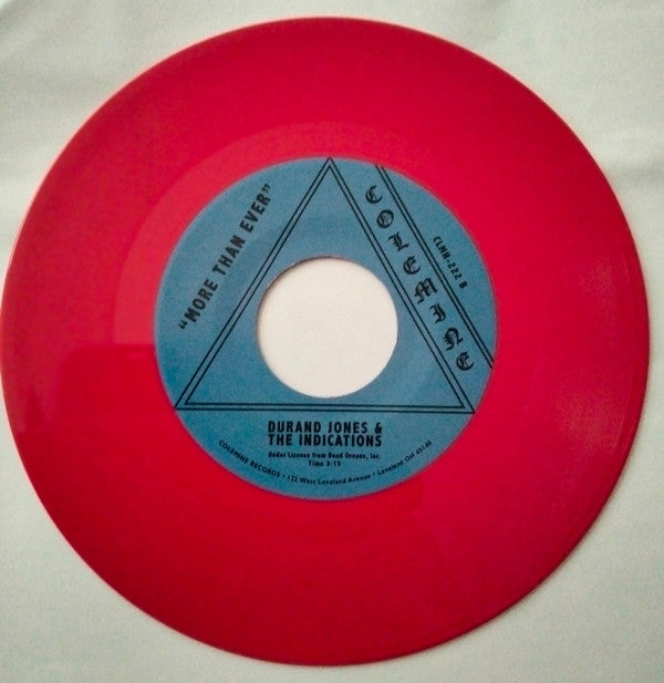 Durand Jones & The Indications : Ride Or Die (7",45 RPM,Single)