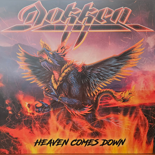 Dokken : Heaven Comes Down (LP, Album, Pur)