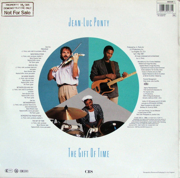 Jean-Luc Ponty : The Gift Of Time (LP, Album)