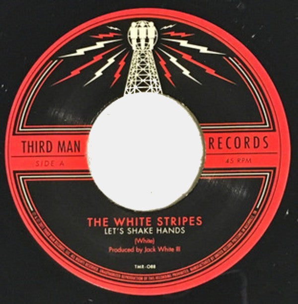 The White Stripes : Let's Shake Hands (7", Single, RE)