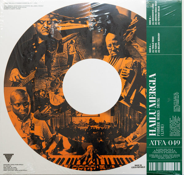 Hailu Mergia : Pioneer Works Swing (Live) (LP, Dlx + 7")