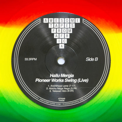 Hailu Mergia : Pioneer Works Swing (Live) (LP, Dlx + 7")