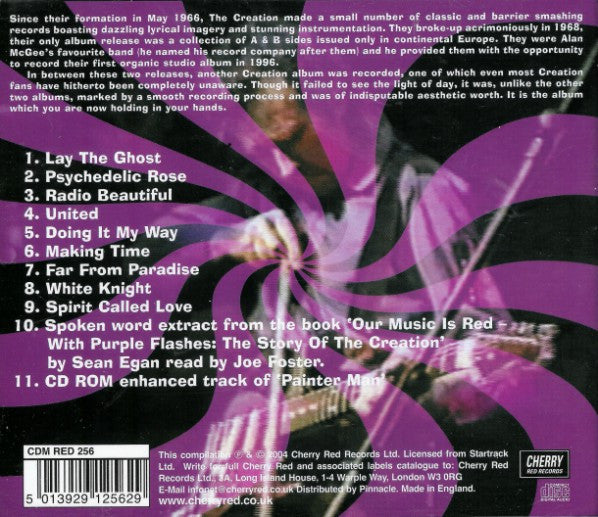 The Creation (2) : Psychedelic Rose • The Great Lost Creation Album (CD, Album, Enh)
