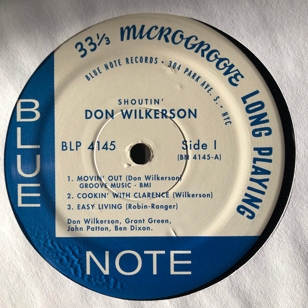 Don Wilkerson : Shoutin' (LP, Album, RE, Sco)