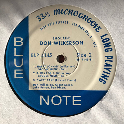 Don Wilkerson : Shoutin' (LP, Album, RE, Sco)