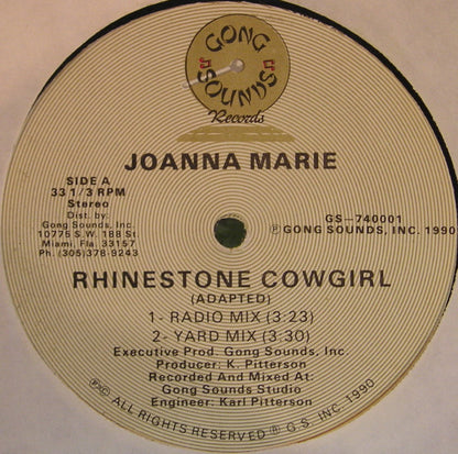 Joanna Marie : Rhinestone Cowgirl (12")