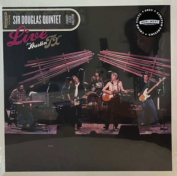 Sir Douglas Quintet : Live From Austin TX (2xLP, Album, Ltd, RE, 180)