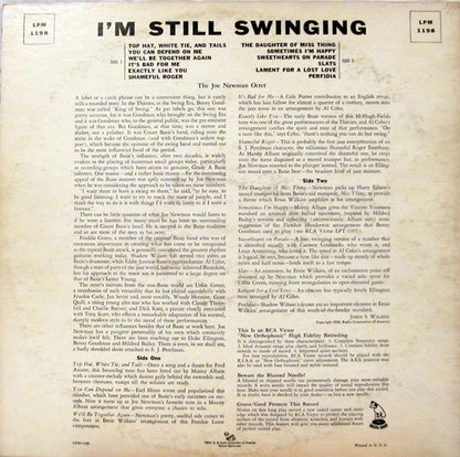 Joe Newman Octet : I'm Still Swinging (LP, Album, Mono)