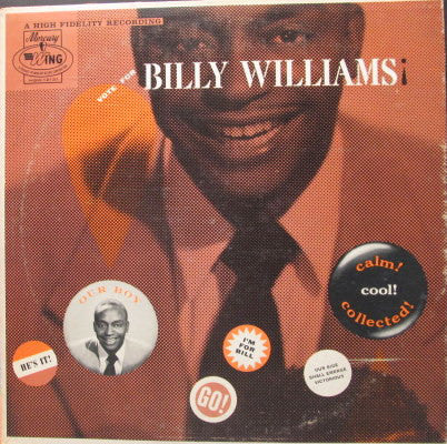 Billy Williams (5) : Vote For Billy Williams (LP, Album, Mono)