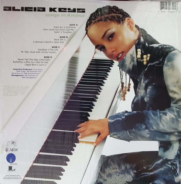 Alicia Keys : Songs In A Minor (2xLP, Album, RM, 180)