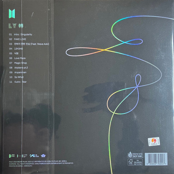BTS - Love Yourself 轉 'Tear' (LP, Album, Ltd, Whi)