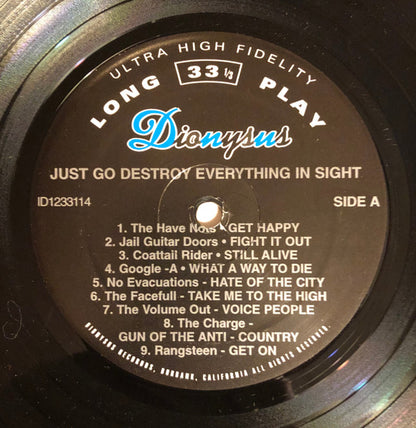 Various : Just Go Destroy Everything In Sight! (LP, Comp)